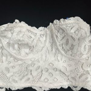 White Bralette size M